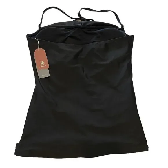 NEW SMISMIVO charm your heart tankini bikini top XL - Picture 2 of 3